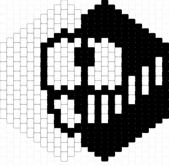 monokuma mask c: (read desc!!) - animal, black, black and white, character, danganronpa, mask, monokuma, video game, white