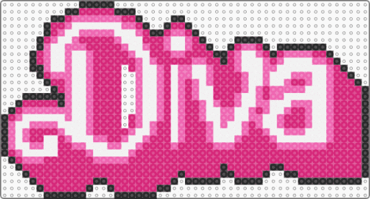 Diva in Barbie Font - pink