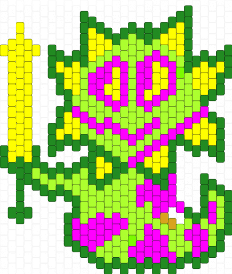 Floradin - delta rune, deltarune, floradin, green, undertale