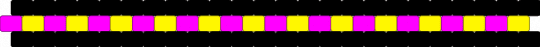 Spamton cuff - black, deltarune, pink, small, spamton, yellow