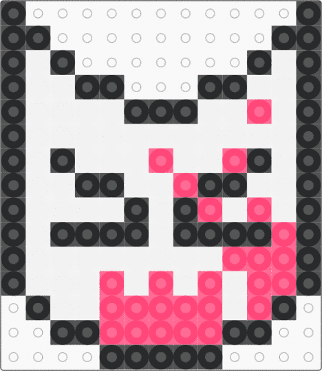 silly femtanyl/token charm!! - cat, femtanyl, red, silly, token, white