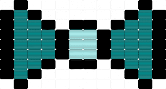 Aqua Pearl Bowtie - bow, bowtie, pearl, teal