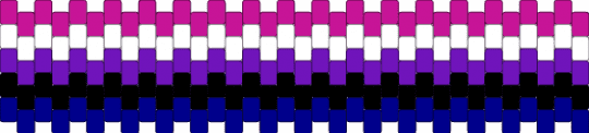 Gender fluid cuff >:3 - pink, purple