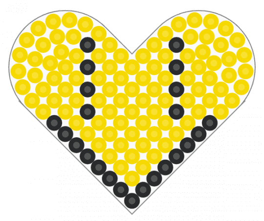 Smol verity heart - verity, yellow