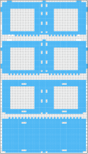 MLP Drawer Set 4/5 (Hama ver.) - light blue