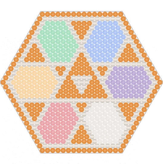 Large Rupee Box 1/10 - 3d, box template, nintendo, orange, rupees, video game, zelda