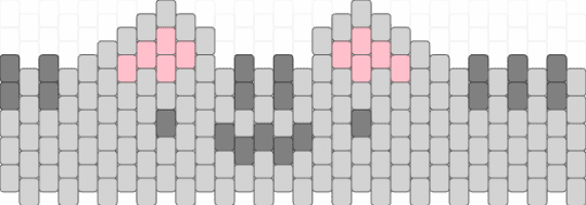 silly car - gray, pink, white