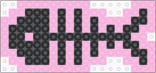 fish bonez - black, bones, fish, pink, white