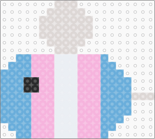 Trans bee🏳️‍⚧️ - light blue, pink