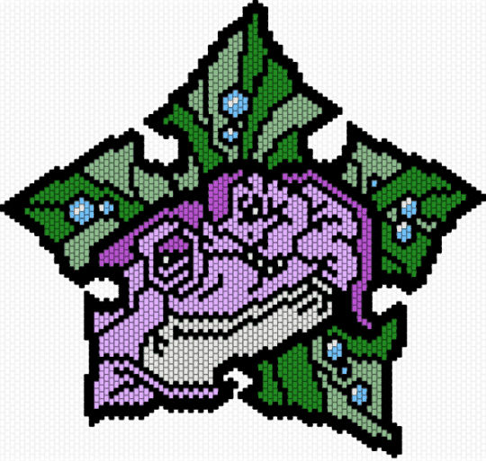 Land Before Time - black, green, pink, teal