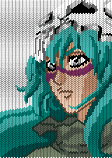 WIP - Nelliel - beige, bleach, gray, teal