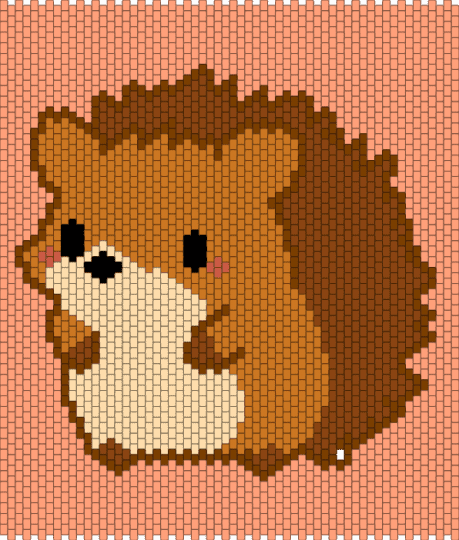 hedgehog pannal - animal, cotdhedgehogs, cute, hedgehog, orange