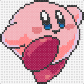 Kirby - kirby,nintendo,run,cute,video game,character,happy,pink