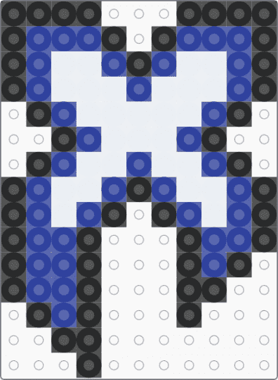 tiny excision logo - purple, white