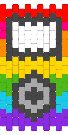 Rainbow ipod - brown, colorful, pride, purple, rainbow, red, yellow