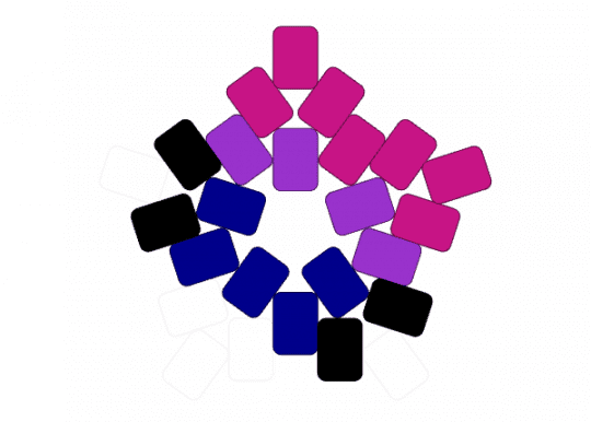 Bi cat - cotdcats, pink, purple