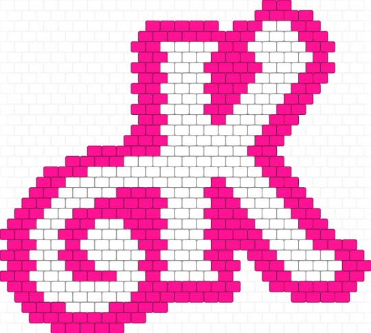 k barbie font - pink, white