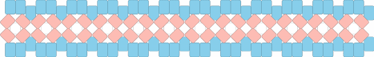 Trans x base cuff - beige, light blue, pride, trans