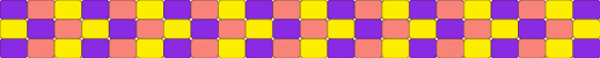 Jax checker print - purple, yellow