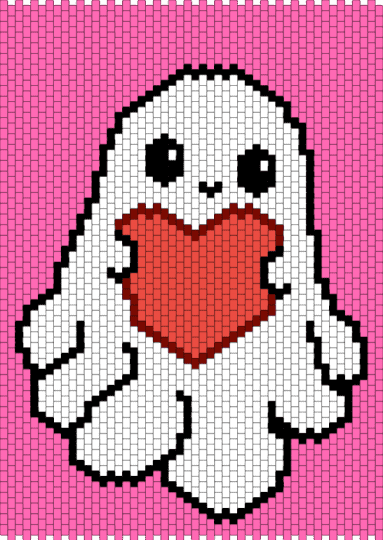 Ghost - ghost, halloween, love, pink