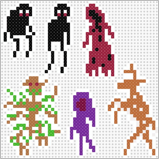 faith sprites 2 - demon, faith, faith the unholy trinity, gaming, red, sprite, tan, video game, white