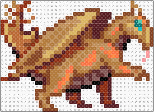 aardrake (dragcave) - animal, brown, creature, dragon, fantasy, sprite, tan