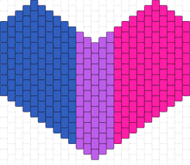 bi heart - bisexual,pride,heart