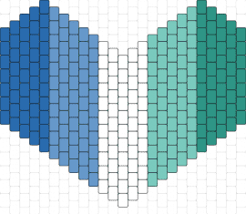 gay heart - gay,pride,heart,vibrant,community,spirit,diversity,expressive,identity,blue,green