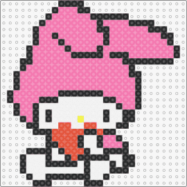 aa - my melody,sanrio,character,cute,heart,pink,white