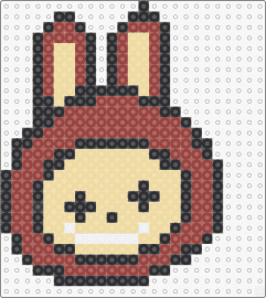 ลาบูบู้1 - bunny,rabbit,dead,animal,costume,ears,character,beige,brown