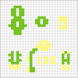 คาเตอร์ปี (Caterpie) 2 - caterpie,pokemon,3d,caterpillar,gaming,green,yellow