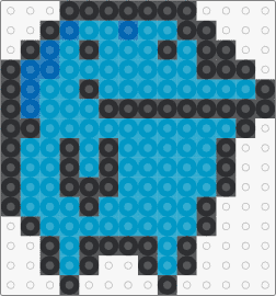 a2 - ginjirotchi,tamagotchi,character,cute,silly,simple,blue,teal