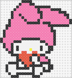 aa - my melody,sanrio,character,cute,heart,pink,white