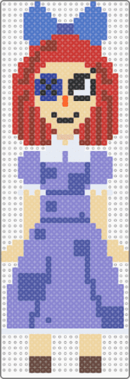 Ragatha from tadc - beige, blue, character, red