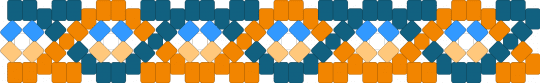 Aro ace x base dna! - aroace, blue, dna, dna cuff, orange, x base, xbase