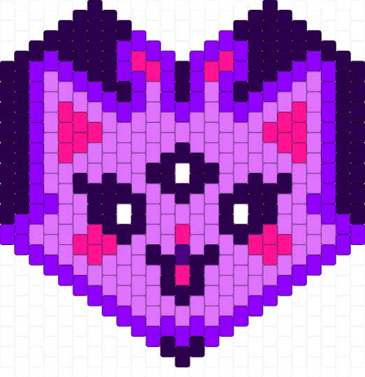 purple alien kitty ! heart shaped purse - cats, kawaii, pink, purple, space