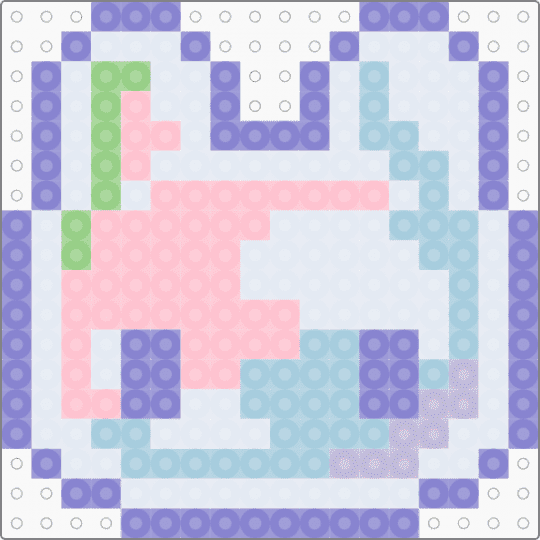 Bunny bubble - blue,pink