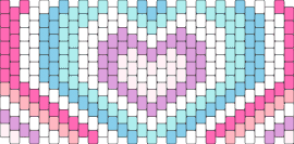 Hearts - hearts,trippy,pastel,cuff,love,repeating,purple,teal,pink