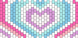 Hearts - hearts,trippy,pastel,cuff,love,repeating,purple,teal,pink
