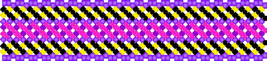 Uzi Doorman inspired X cuff - black, murder drones, pink, purple, uzi, uzi doorman, x base, yellow