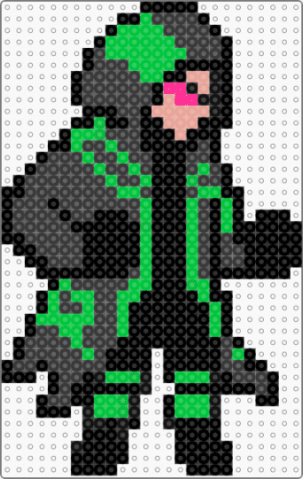 inkebravel versão 1 - black, green