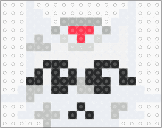 Head Nurse Animal Hospital - animalhospital, animalhospitalanomly, beige, headnurse, perler bead, roblox, white