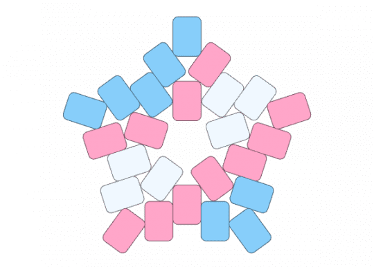 Transs - lgbtq, light blue, pink, pride, star, trans