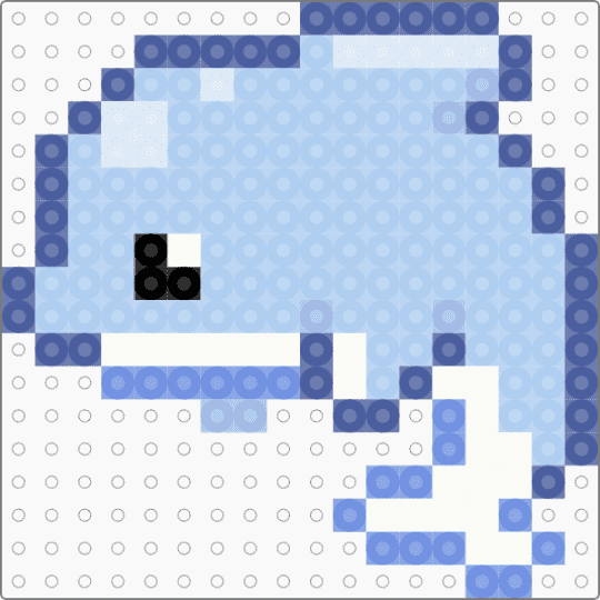 dolphin - light blue
