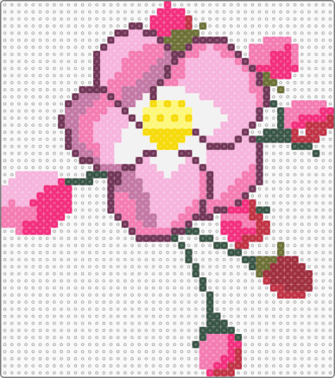 Pink flower - pink