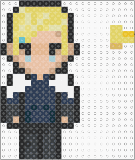 Simon | Detroit Become Human - beige, black, purple, yellow