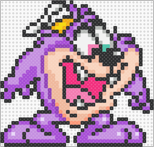Dizzy Devil (Buster Busts Loose) - beige, pink, purple, tinytoons, video game
