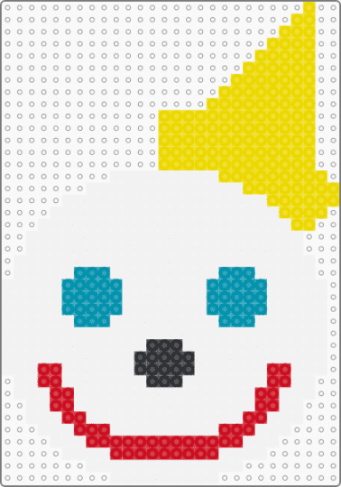 Jack in the Box Jack - clown, jack in the box, white, yellow