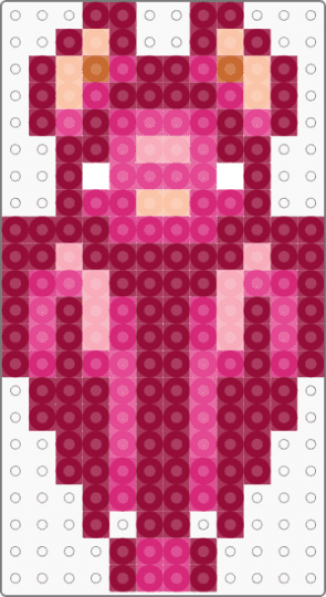 Pinkbat - bat, brown, pink
