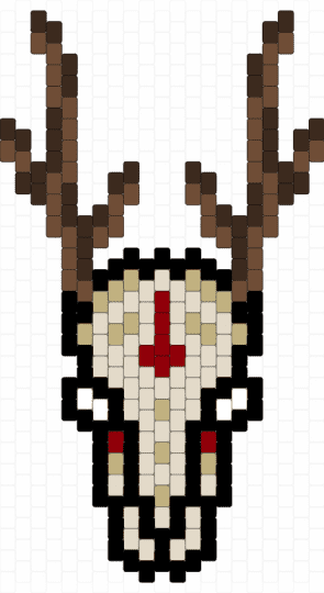 voyd w/ pony bead - beige, brown